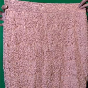 Floral Pink Skirt